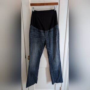 Isabel Maternity by Ingrid & Isabel Dark Blue Skinny Bootcut Maternity Jeans